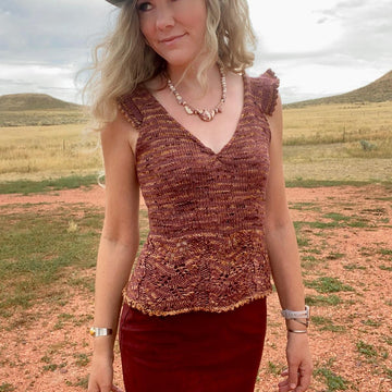 Wyoming Romance Lace Top