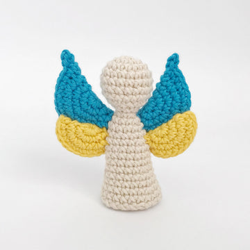 Angel ornament amigurumi crochet pattern keychain Bag charm Crochet keyring car mirror hanging