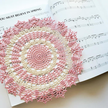 Cherry Blossom Doily