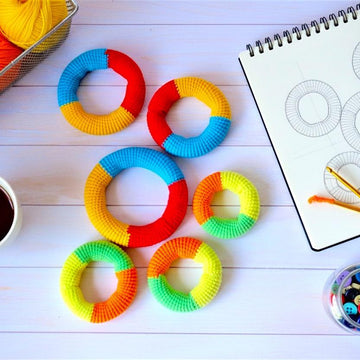 Multi-color stacking rings