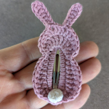 Cute Easter Bunny Hair Clip English-US