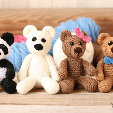 Small Animal Collection: Bears and Panda