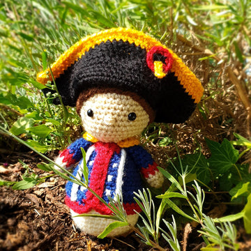Napoleon Bonaparte Amigurumi crochet iconic people France emperor