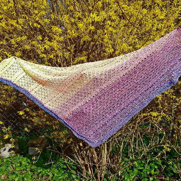 Flat Triangular Scarf "Charis"