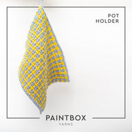 Pot Holder - Free Knitting Pattern for the Home in Paintbox Yarns Recycled Cotton Worsted - Downloadable PDF