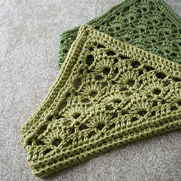 Lacy Crochet Kerchief