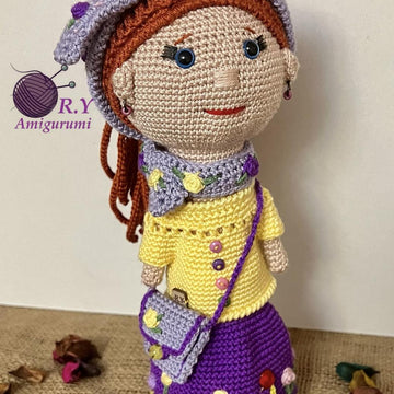 Amigurumi Lala recycle doll