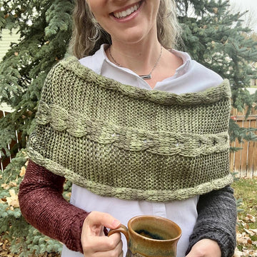 Wrapped In Cozy Shrug with Sleeves