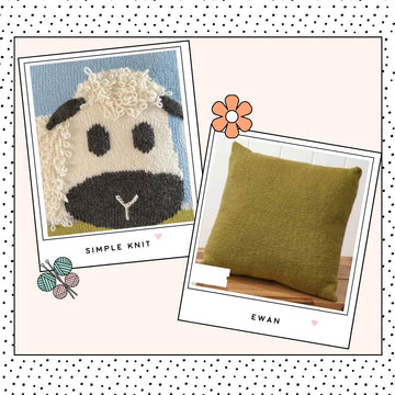 Ewan Woolly Sheep Cushion Pattern