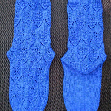 Socks Sapphire feathers