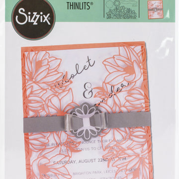 Sizzix Thinlits Dies 7/Pkg - Floral Wrap