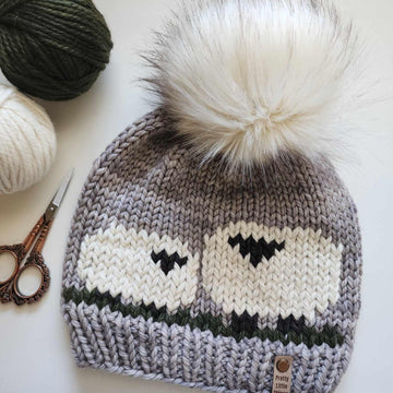 The Here for Ewe Beanie