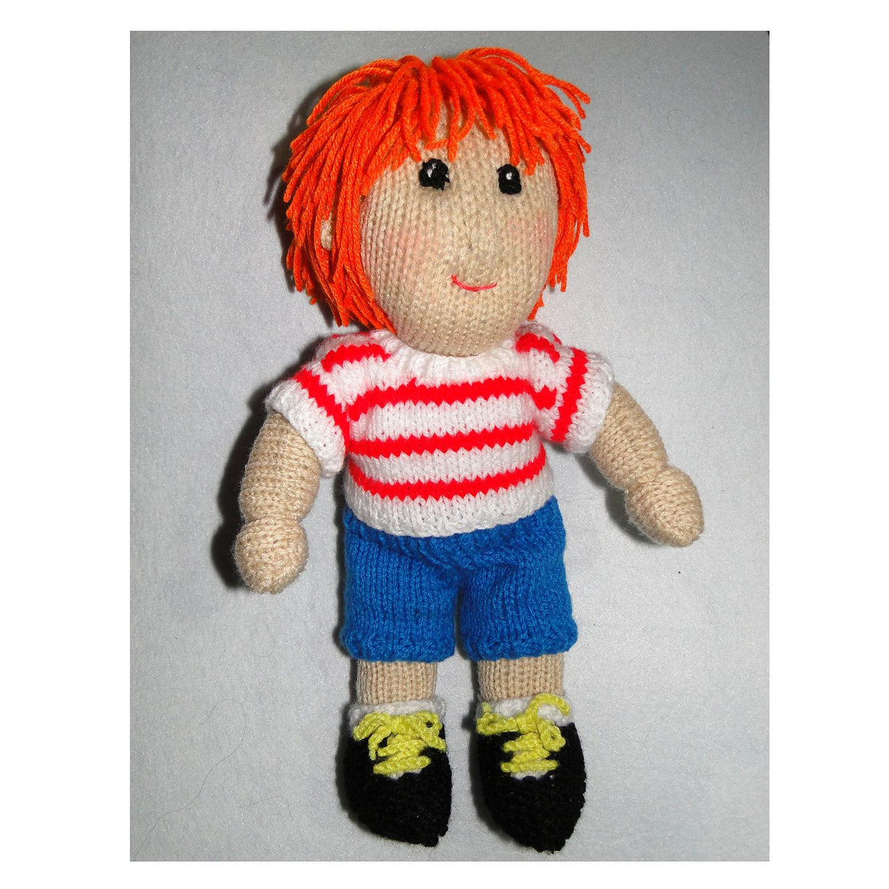 Tommy doll knitting pattern