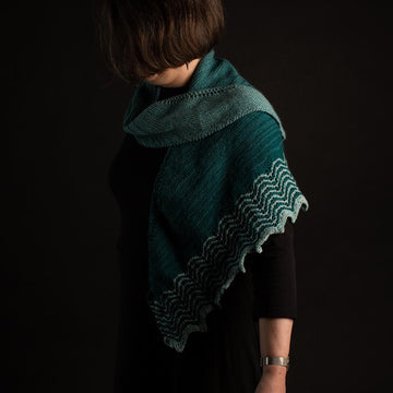Seascape Shawlette