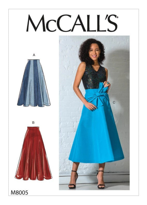 McCall's Misses' Skirts M8005 - Sewing Pattern