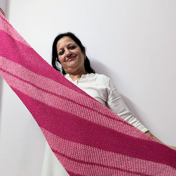La Rosae Blooms Shawl