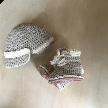 Baby Boot & Hat Set N 272