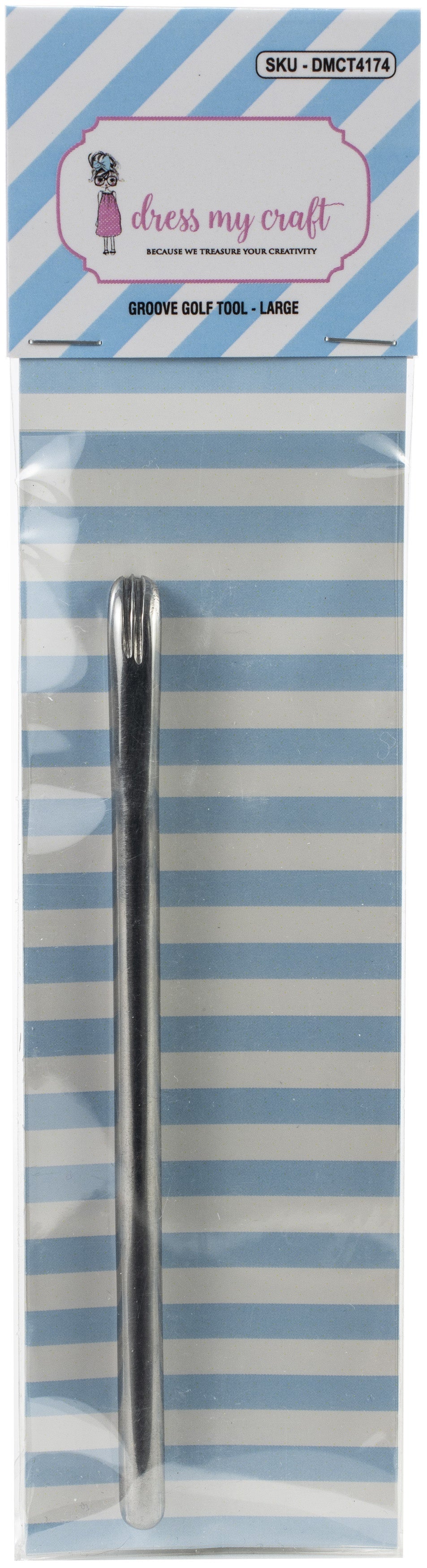 Dress My Craft Groove Golf Tool Large - 6mm