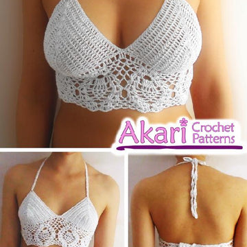 PINEAPPLES crop top crochet pattern _ C04