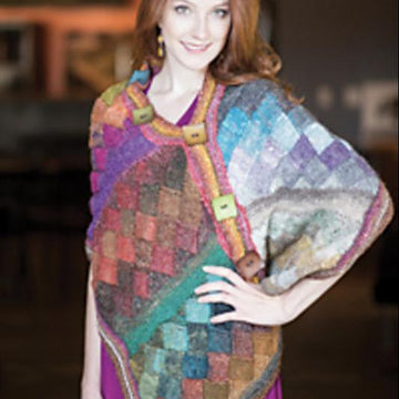 Entrelac wrap