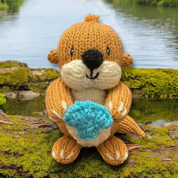 Olive the Otter chocolate orange cover / toy