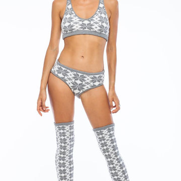 Nordic Snowflake Bralette