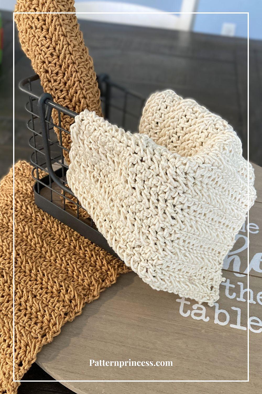 Easy Textured Dishcloth