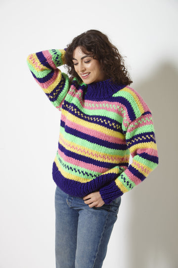 Sweater and Cardigan in King Cole Big Value Super Chunky - P6272 - Leaflet