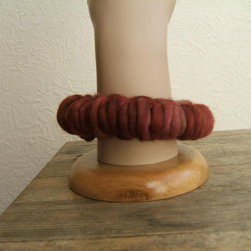 Chunky Cable Effect Scarf with Hat, Fingerless mittens and Bangle Variations
