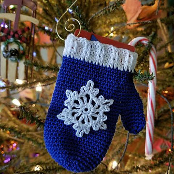 Mitten Ornament/Gift Card Holder
