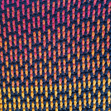 Phoneix Phase - Mosaic Crochet Blanket