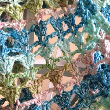 Winter Blossom Infinity Scarf