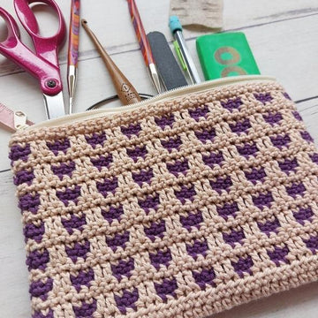 Through the Window Cosmetic Bag or Hook Pouch