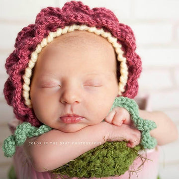 Flower Baby Bonnet