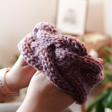 Cabled Headband