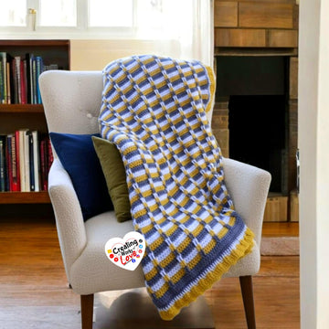 Striped Throw Blanket
