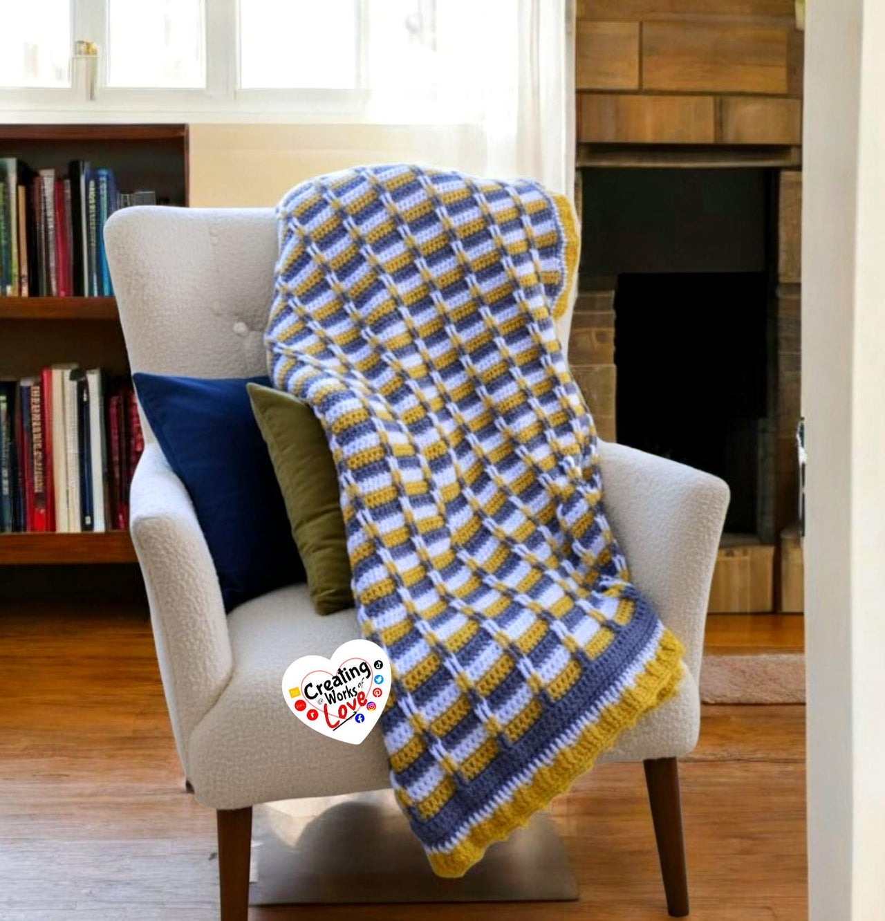 Striped Throw Blanket