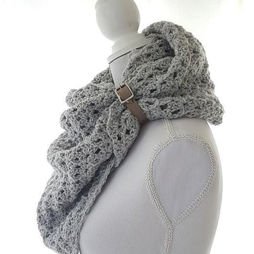 Triangle Shawl with Border