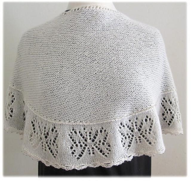 K917-Parvaneh (Butterfly) Shawlette