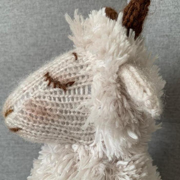 Toy Knitting Patterns -Knit Goat