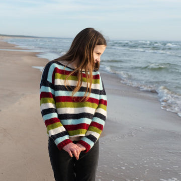 Striped Muse sweater