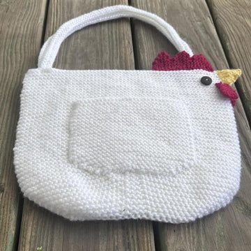 Knit Chicken Purse
