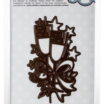 Creative Expressions Paper Cuts Edger Craft Dies - Champagne