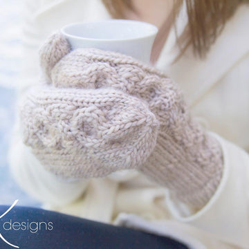 Chambord Knit Mittens