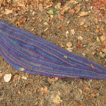Slip Stitch Short Row Scarf
