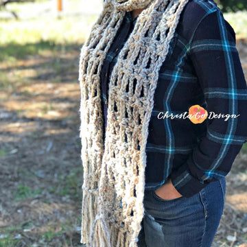 Veneto Fringed Scarf