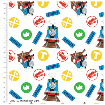Craft Cotton Company Thomas & Friends Explorers - Thomas Train Signs