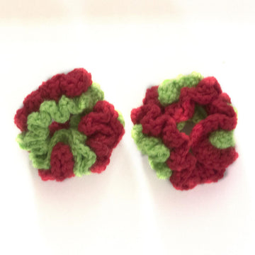 Double Ruffle Scrunchy