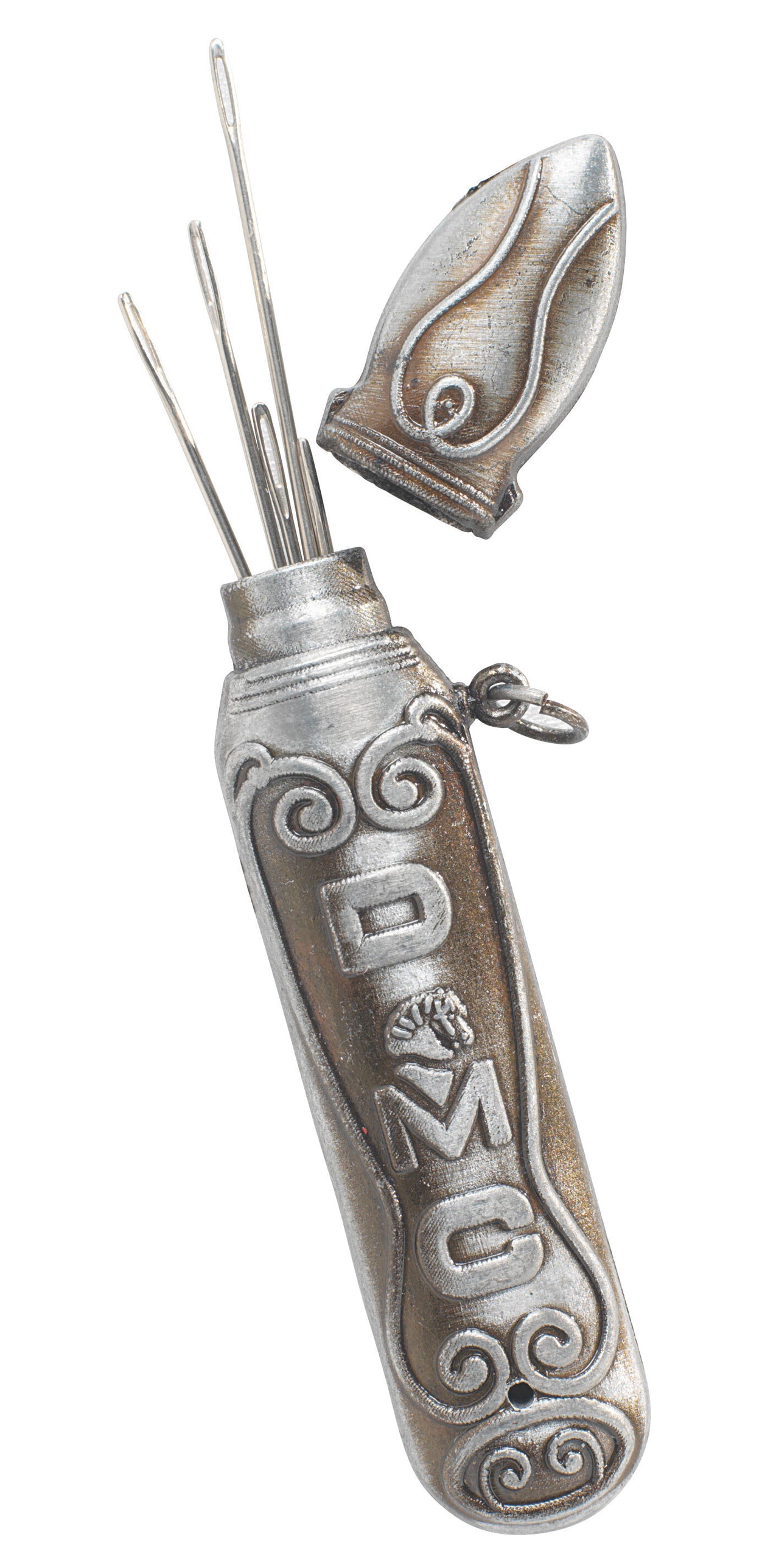 DMC Vintage Needle Case Pendant