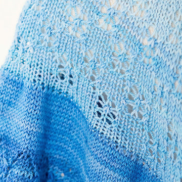 Lesedi Semi-Circular Shawl in SweetGeorgia Party of Five 2016 Gradient Mini-Skein Set - Downloadable PDF